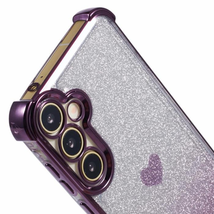 OEM - Samsung Galaxy A35 5G Skal Drop Skydd TPU Tjock - Mörklila