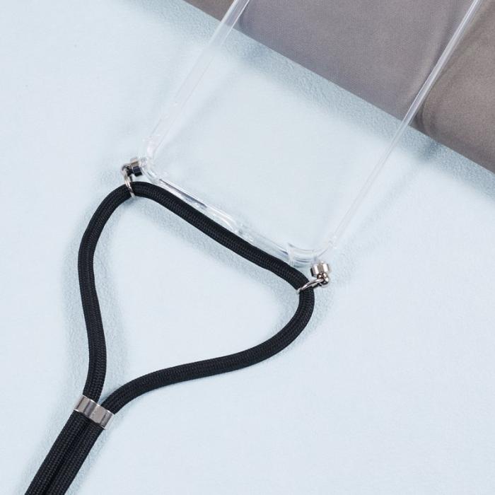 OEM - Samsung Galaxy A35 5G Skal Förstärkt Hörn Klar Med Rem - Transparent