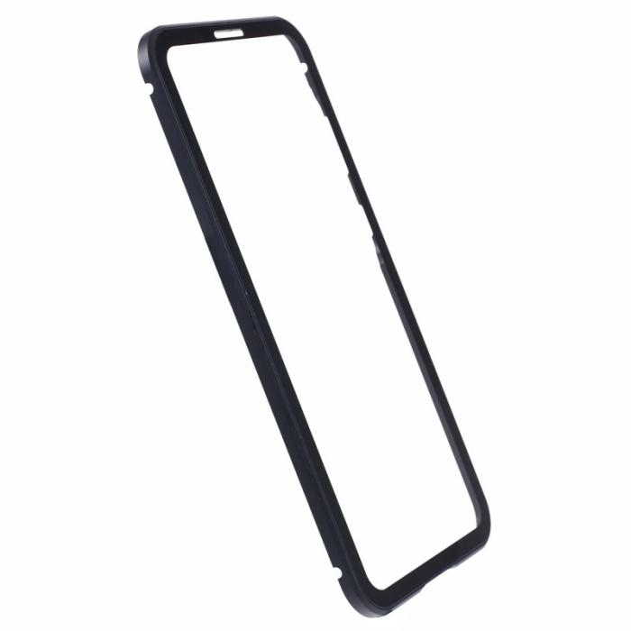 OEM - Samsung Galaxy A35 5G Skal Magnetiskt Härdat Glas Dubbel-Sidig - Svart