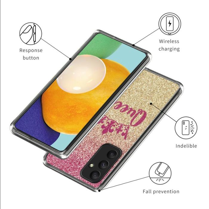 OEM - Samsung Galaxy A35 5G Skal Mönstertryck TPU - Shining Queen