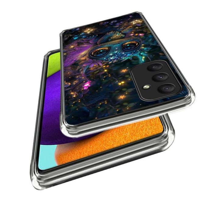 OEM - Samsung Galaxy A35 5G Skal Mönstertryckt IMD Stöttålig TPU - Elf