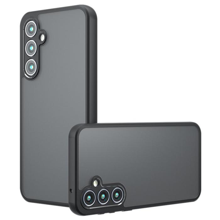 OEM - Samsung Galaxy A35 5G Skal PC+TPU Matt Skydd - Svart