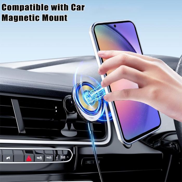 OEM - Samsung Galaxy A35 5G Skal PC+TPU Med Ställ - Blå