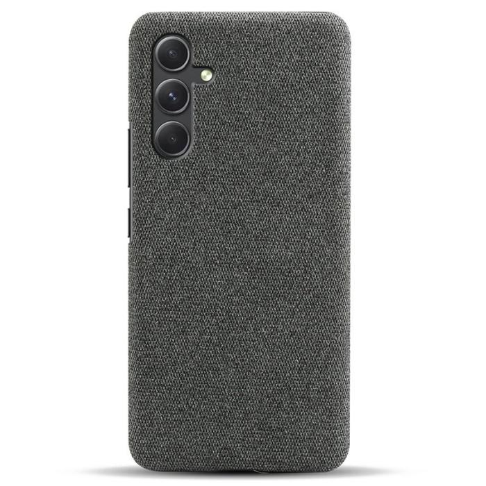 OEM - Samsung Galaxy A35 5G Skal PC+Tyger Stöttålig Mobilskydd - Grå