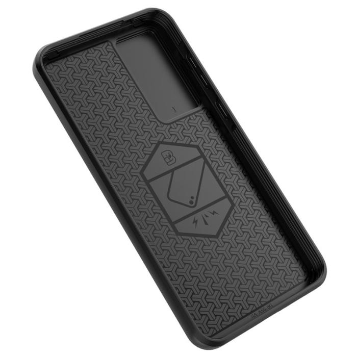 OEM - Samsung Galaxy A35 5G Skal Plast Anti-drop Skydd - Blå