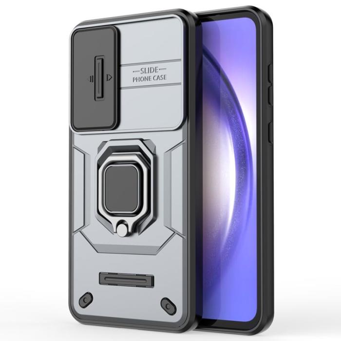 OEM - Samsung Galaxy A35 5G Skal Plast Anti-drop Skydd - Grå