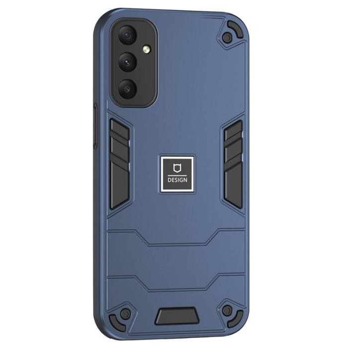 OEM - Samsung Galaxy A35 5G Skal Plast Drop-Skydd - Marinblå