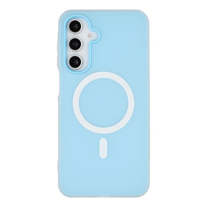 OEM - Samsung Galaxy A35 5G Skal Plast Frosted - Blå