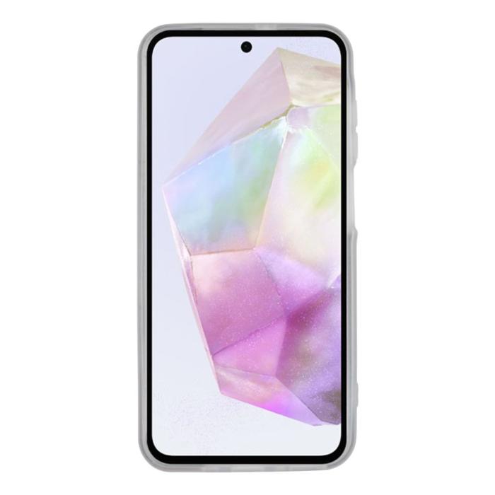 OEM - Samsung Galaxy A35 5G Skal Plast Frosted - Svart