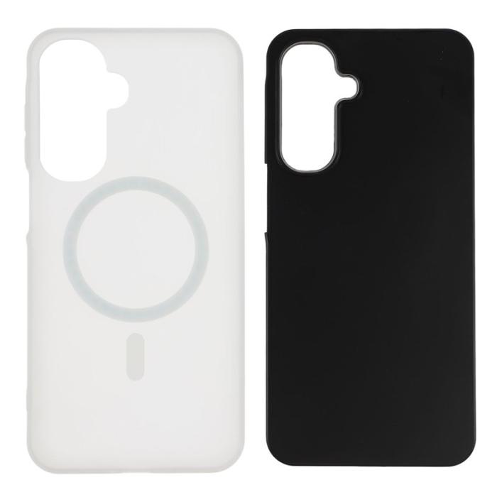 OEM - Samsung Galaxy A35 5G Skal Plast Frosted - Svart