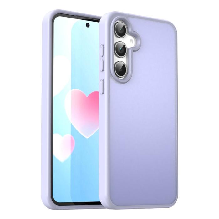 OEM - Samsung Galaxy A35 5G Skal Plast Matt Anti-Drop - Lavendel Lila
