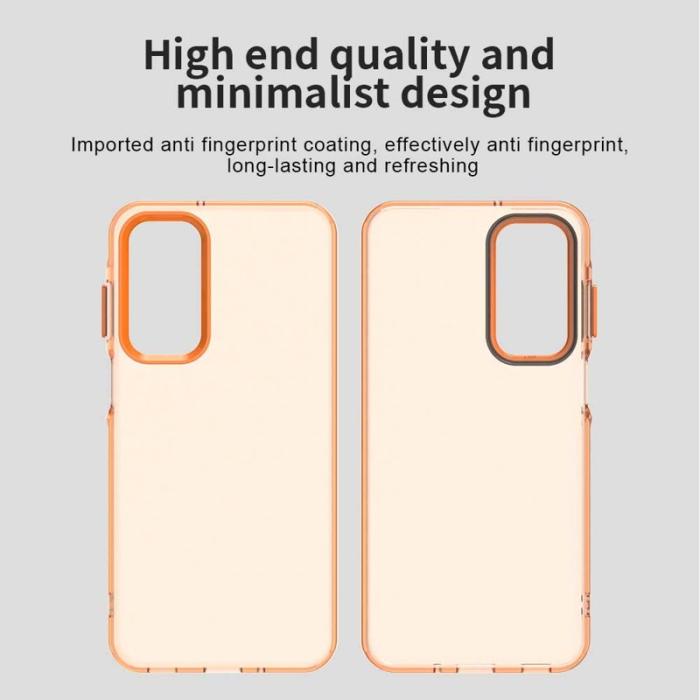 OEM - Samsung Galaxy A35 5G Skal Plast Matt Anti-Drop - Orange