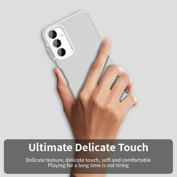 OEM - Samsung Galaxy A35 5G Skal Plast Matt Anti-Drop - Vit