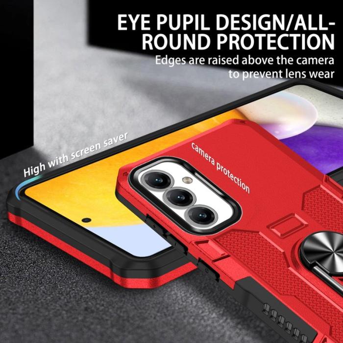 OEM - Samsung Galaxy A35 5G Skal Plast Stötsäker - Röd