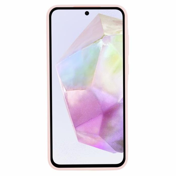 OEM - Samsung Galaxy A35 5G Skal Precision Cutout Mjuk TPU - Rosa