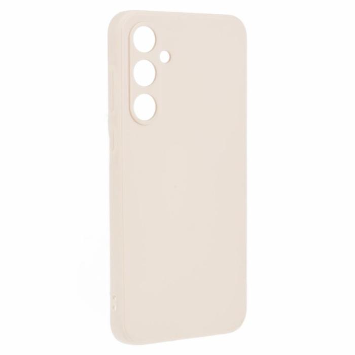 OEM - Samsung Galaxy A35 5G Skal Precision Cutout Mjuk TPU - Vit