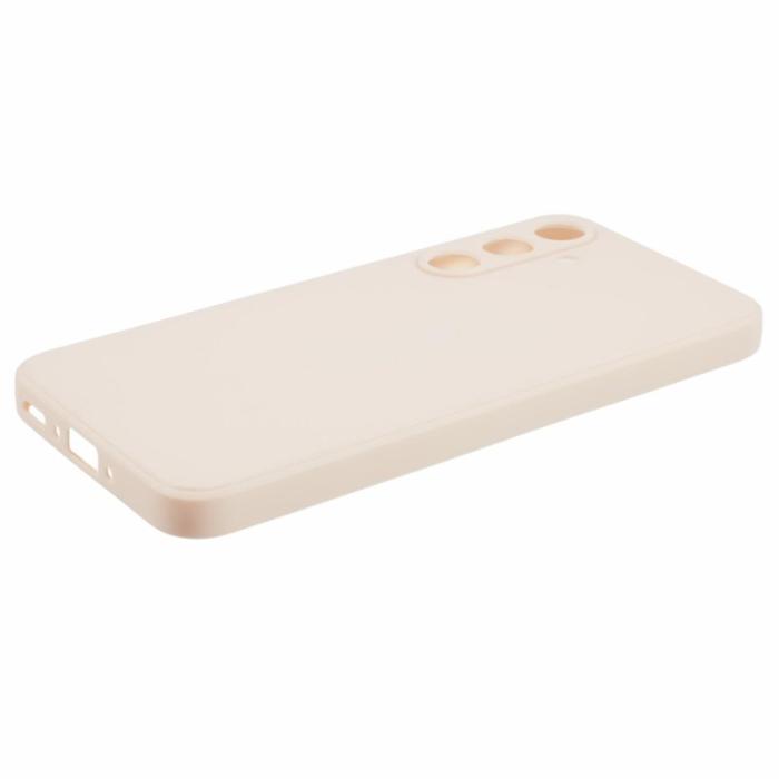 OEM - Samsung Galaxy A35 5G Skal Precision Cutout Mjuk TPU - Vit