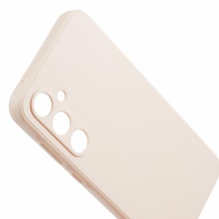 OEM - Samsung Galaxy A35 5G Skal Precision Cutout Mjuk TPU - Vit