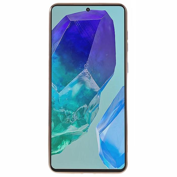 OEM - Samsung Galaxy A35 5G Skal TPU Electroplating - Cyan