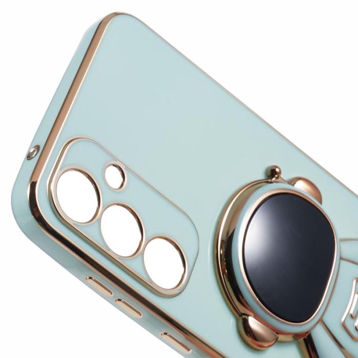 OEM - Samsung Galaxy A35 5G Skal TPU Electroplating - Cyan