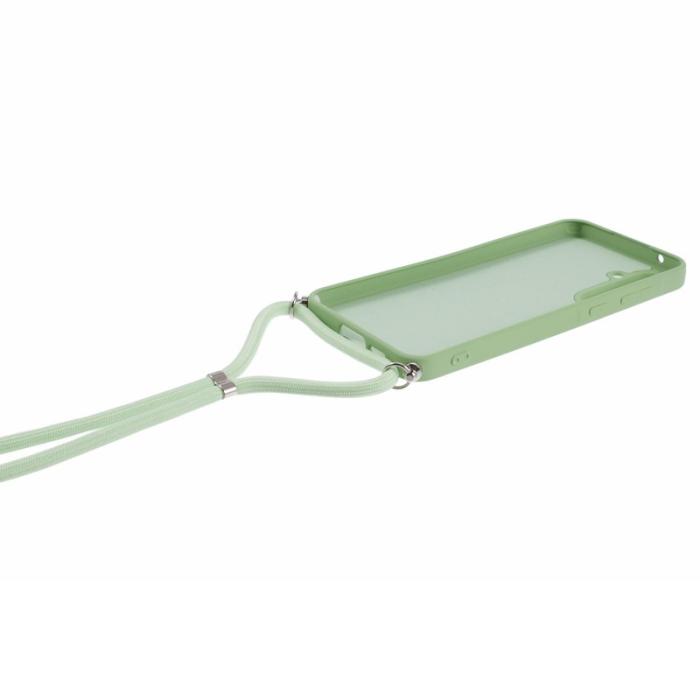 OEM - Samsung Galaxy A35 5G Skal TPU Fiber Inre Foder - Matcha Grön