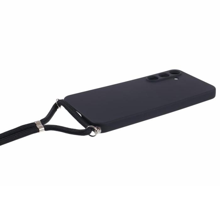 OEM - Samsung Galaxy A35 5G Skal TPU Fiber Inre Foder - Svart