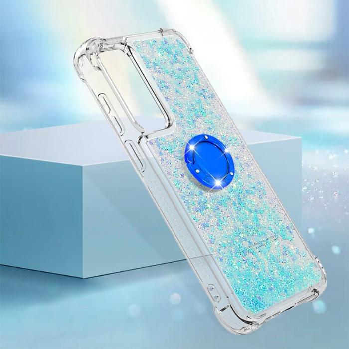 OEM - Samsung Galaxy A35 5G Skal TPU Stöd Fodral Quicksand - Blå / Pentagram