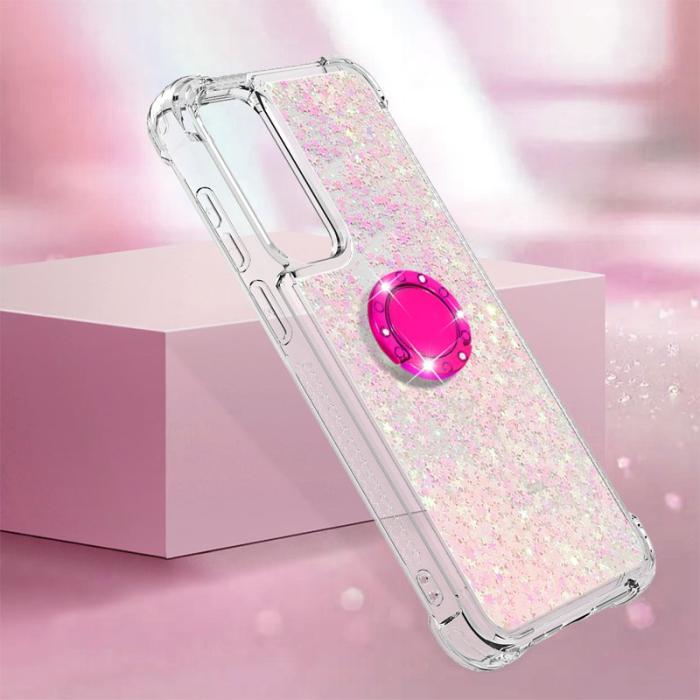 OEM - Samsung Galaxy A35 5G Skal TPU Stöd Fodral - Rosa / Pentagram