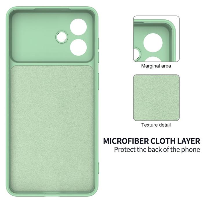 OEM - Samsung Galaxy S26 Edge Skal Flytande Silikon - Grön