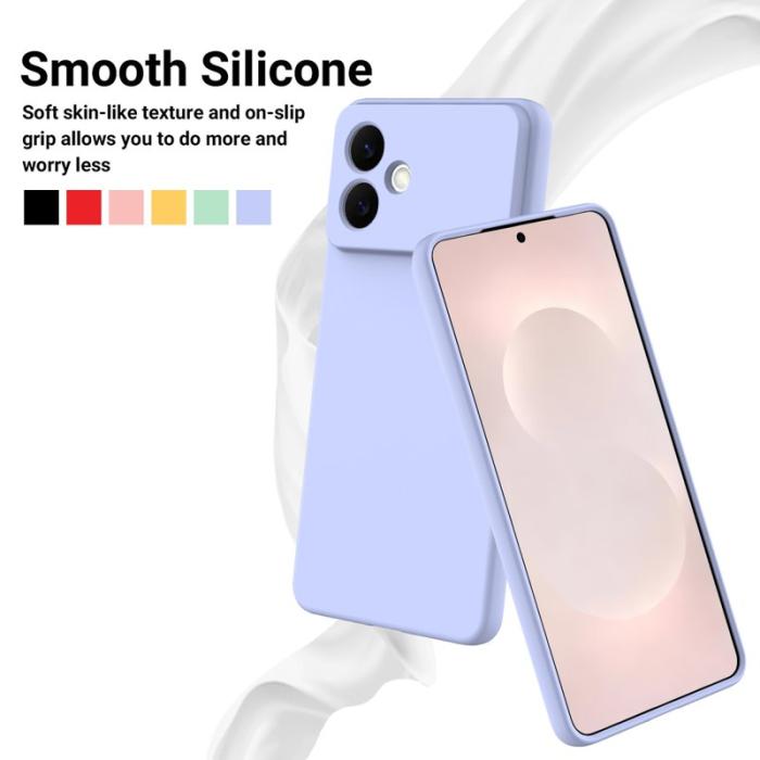 OEM - Samsung Galaxy S26 Edge Skal Flytande Silikon - Lila