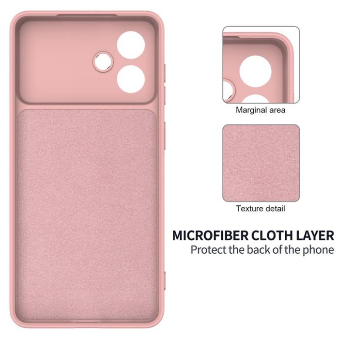 OEM - Samsung Galaxy S26 Edge Skal Flytande Silikon - Rosa