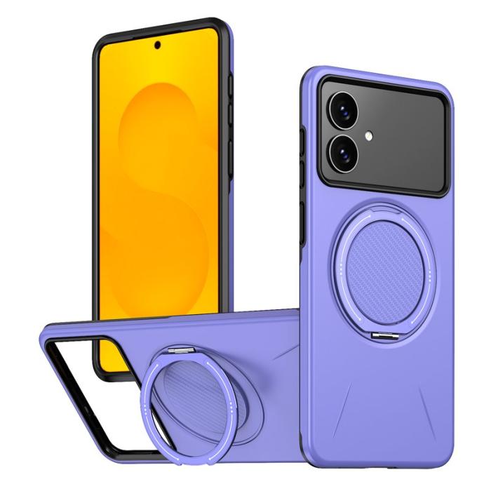 OEM - Samsung Galaxy S26 Edge Skal Magnetiskt TPU + PC Bakcover - Lila