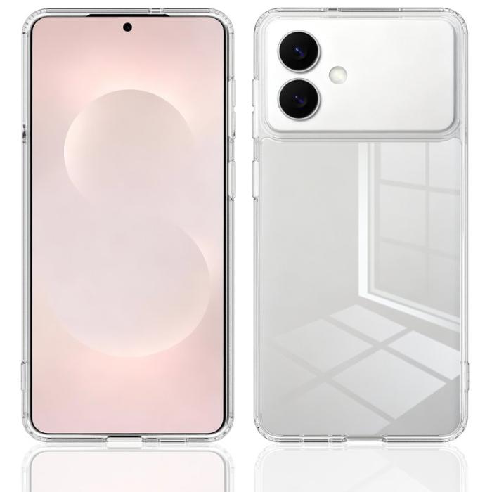 OEM - Samsung Galaxy S26 Edge Skal TPU+Acrylic Stötsäker Bakcover - Klar