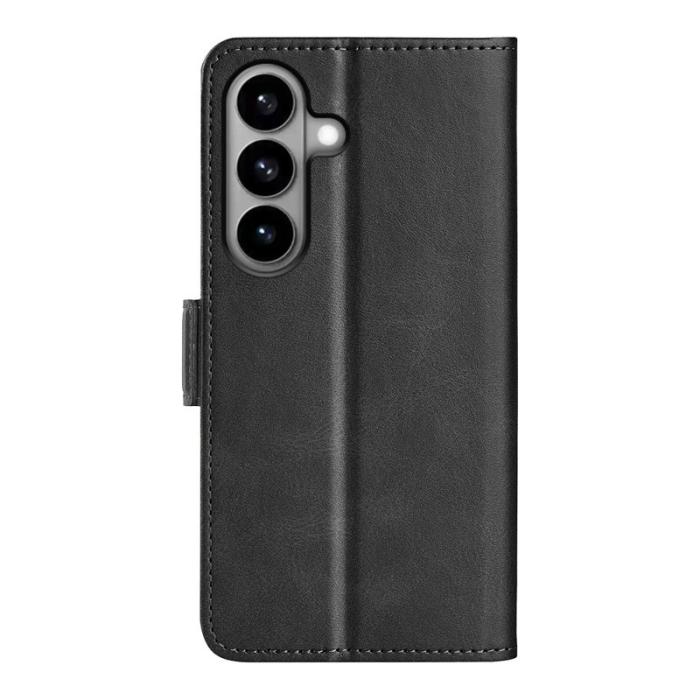 OEM - Samsung Galaxy S26 Fodral Äkta Läder - Svart