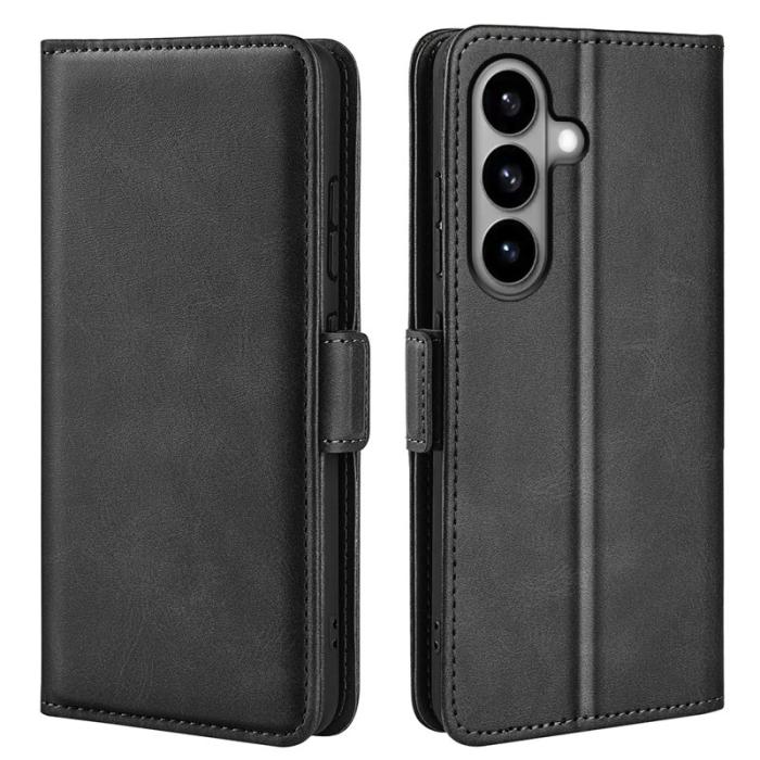 OEM - Samsung Galaxy S26 Fodral Äkta Läder - Svart