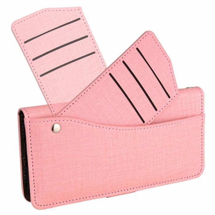 OEM - Samsung Galaxy S26 Fodral Jean Tyg Konstläder - Rosa