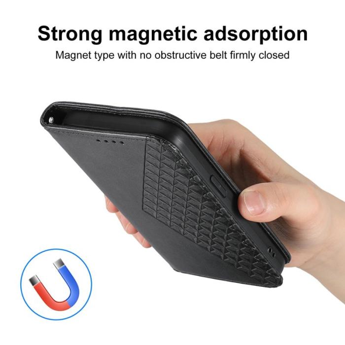 OEM - Samsung Galaxy S26 Fodral Konstläder Plånboksfodral - Svart