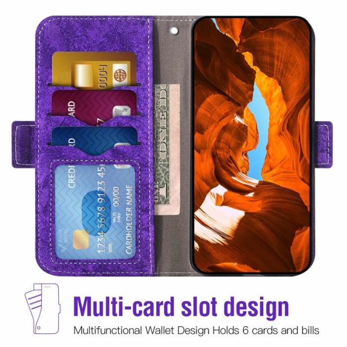 OEM - Samsung Galaxy S26 Plus Fodral Vattentålig Konstläder - Lila