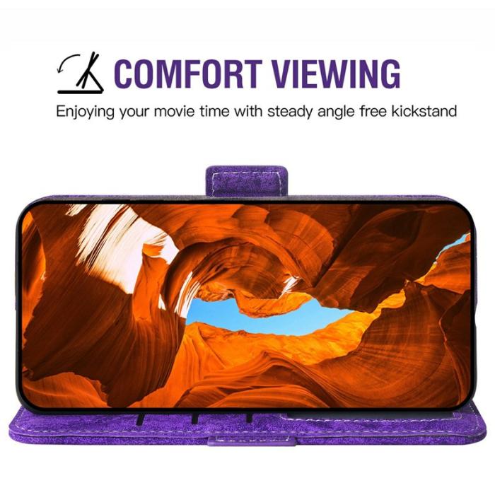 OEM - Samsung Galaxy S26 Plus Fodral Vattentålig Konstläder - Lila