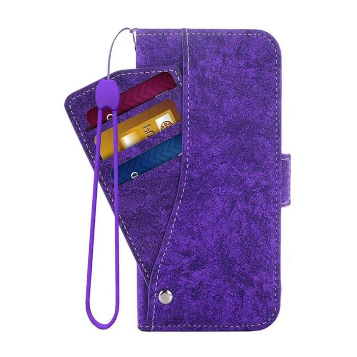 OEM - Samsung Galaxy S26 Plus Fodral Vattentålig Konstläder - Lila