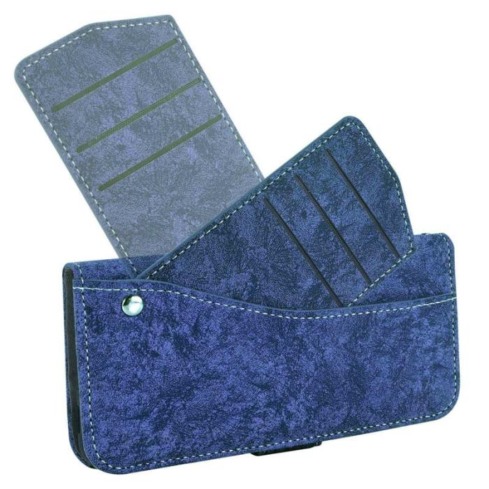 OEM - Samsung Galaxy S26 Plus Fodral Vattentålig Målning Konstläder - Blå