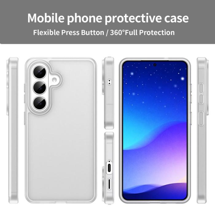 OEM - Samsung Galaxy S26 Plus Skal Plast Touch Matte Anti Drop - Matt Vit