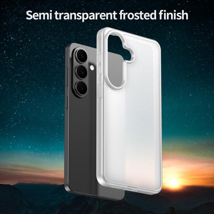 OEM - Samsung Galaxy S26 Plus Skal Plast Touch Matte Anti Drop - Matt Vit