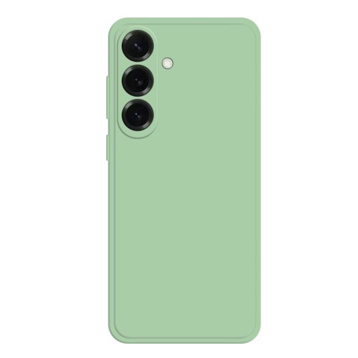 OEM - Samsung Galaxy S26 Plus Skal TPU Rakt Kant Skydd - Matcha Grön
