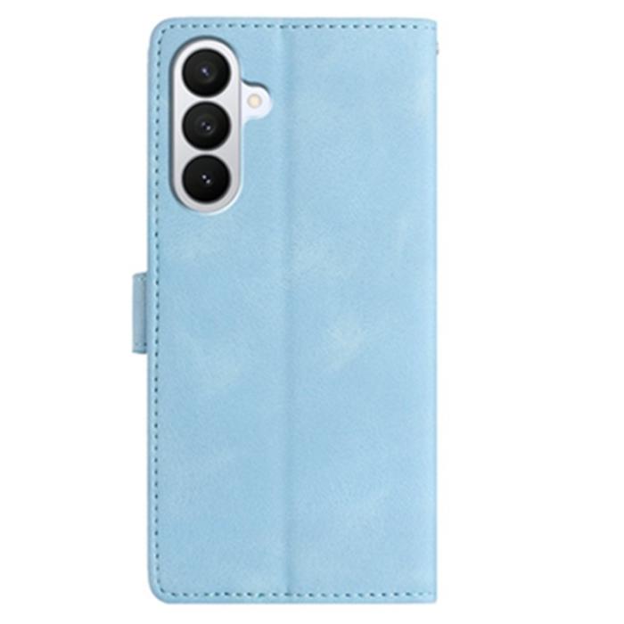 OEM - Samsung Galaxy S26 Pro Fodral Konstläder Garden Prägling - Baby Blue