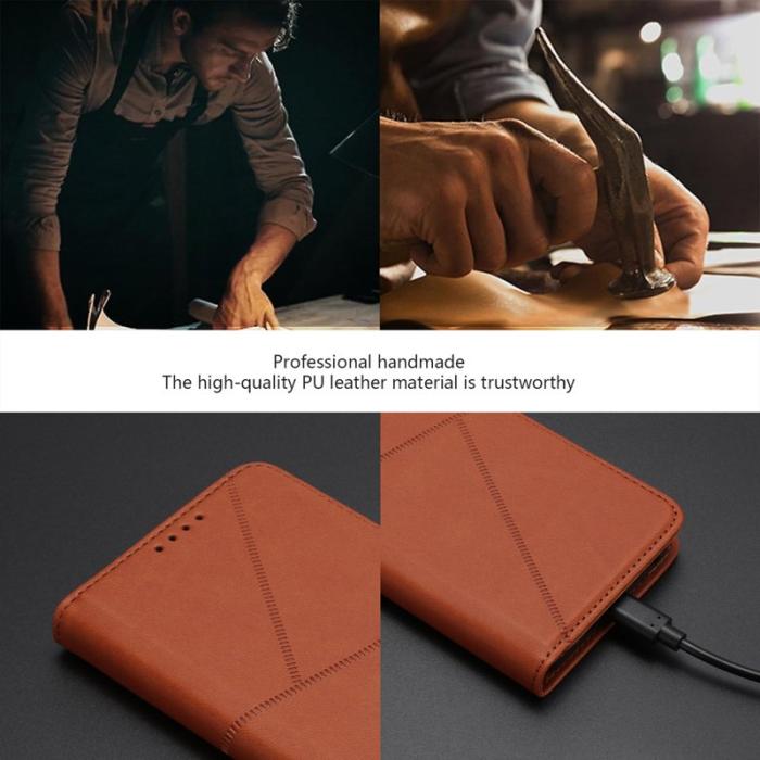 OEM - Samsung Galaxy S26 Pro Fodral Magnetisk Stängning Äkta Läder - Kaffe