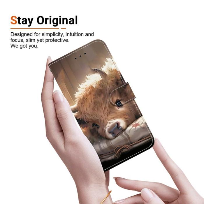 OEM - Samsung Galaxy S26 / S26 Pro Fodral Äkta Läder Ställ - Kalv