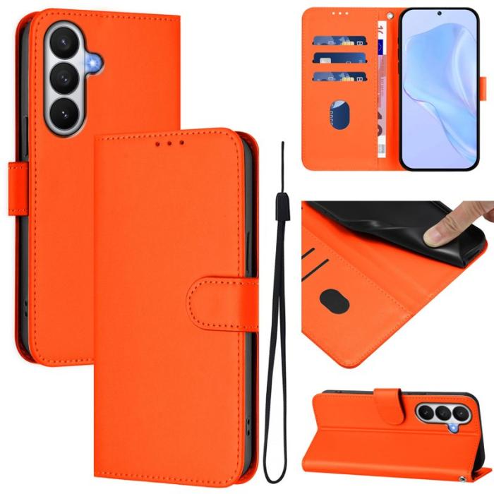 OEM - Samsung Galaxy S26 / S26 Pro Fodral Konstläder - Orange