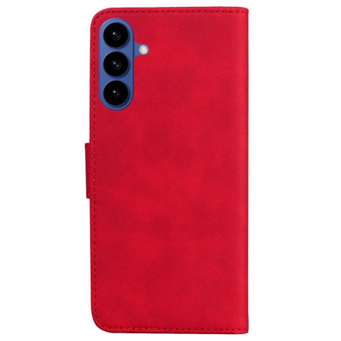 OEM - Samsung Galaxy S26 / S26 Pro Fodral Konstläder - Röd