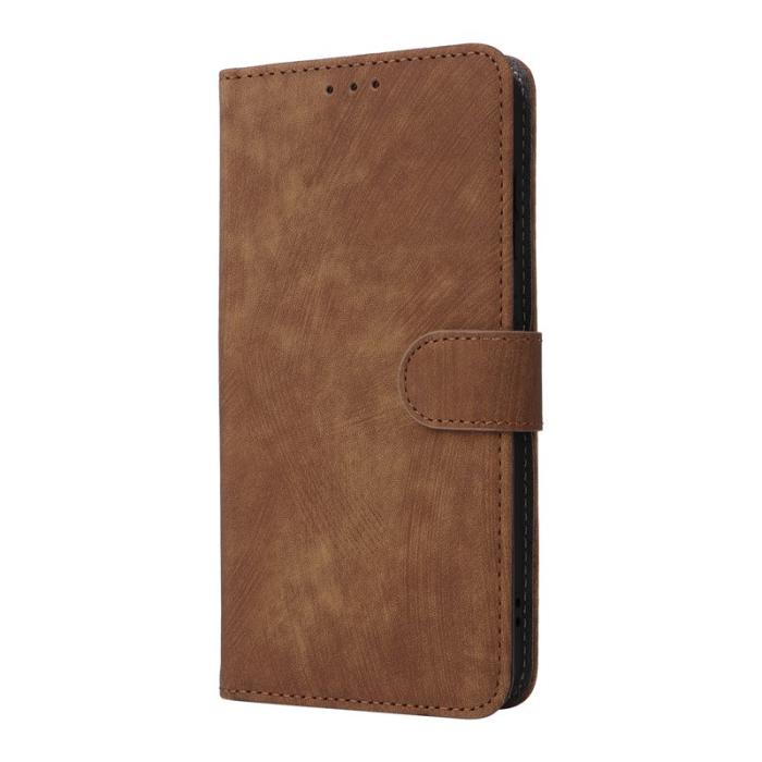 OEM - Samsung Galaxy S26 / S26 Pro Fodral RFID Skydd Konstläder - Brun